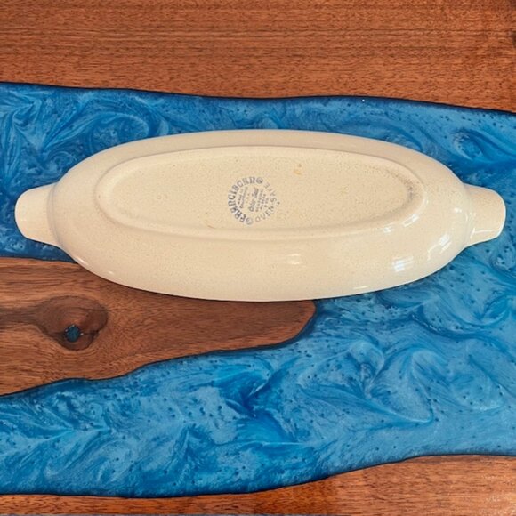 2 Pc Franciscan Autumn Leaves Divided Serving Dish & Oval Relish Tray - Picture 9 of 10